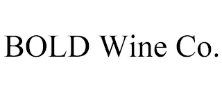 BOLD WINE CO.