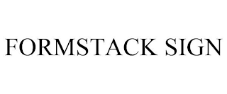 FORMSTACK SIGN