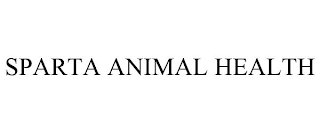 SPARTA ANIMAL HEALTH