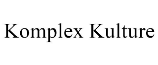 KOMPLEX KULTURE