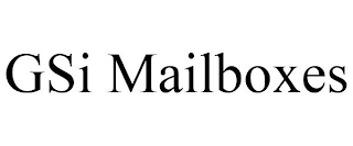 GSI MAILBOXES