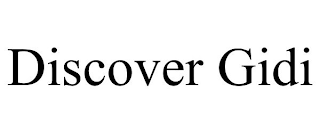 DISCOVER GIDI