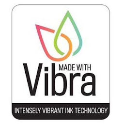 MADE WITH VIBRA INTENSELY VIBRANT INK TECHNOLOGY