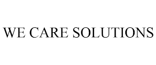 WE CARE SOLUTIONS