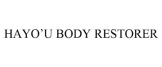 HAYO'U BODY RESTORER