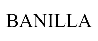 BANILLA