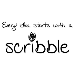 EVERY IDEA STARTS WITH A SCRIBBLE