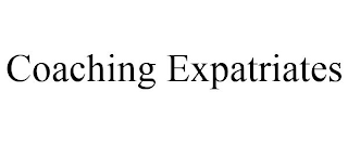 COACHING EXPATRIATES