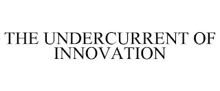 THE UNDERCURRENT OF INNOVATION