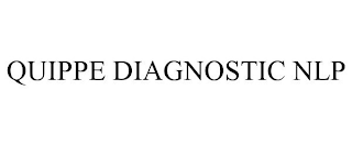 QUIPPE DIAGNOSTIC NLP