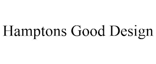 HAMPTONS GOOD DESIGN