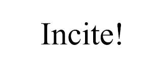 INCITE!