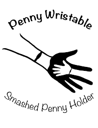 PENNY WRISTABLE SMASHED PENNY HOLDER