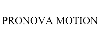 PRONOVA MOTION