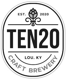 TEN20 EST. 2020 LOU. KY CRAFT BREWERY