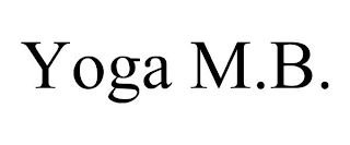 YOGA M.B.