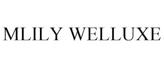 MLILY WELLUXE