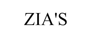 ZIA'S