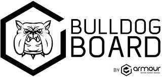 BULLDOG BOARD BY ARMOUR DEFEND AGAINST DAMAGE.