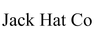 JACK HAT CO