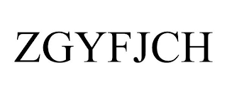 ZGYFJCH