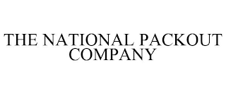 THE NATIONAL PACKOUT COMPANY