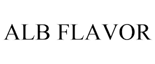 ALB FLAVOR