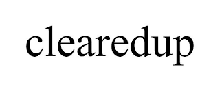 CLEAREDUP
