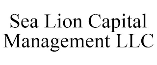 SEA LION CAPITAL MANAGEMENT LLC