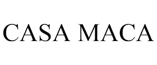 CASA MACA