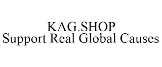 KAG.SHOP SUPPORT REAL GLOBAL CAUSES