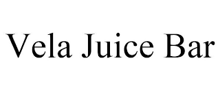 VELA JUICE BAR