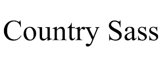 COUNTRY SASS