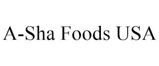 A-SHA FOODS USA