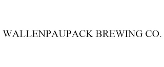 WALLENPAUPACK BREWING CO.