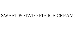 SWEET POTATO PIE ICE CREAM