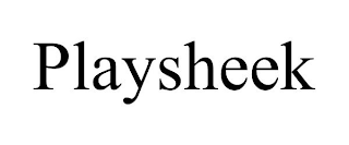 PLAYSHEEK