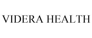 VIDERA HEALTH