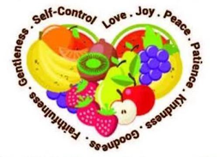 LOVE . JOY . PEACE . PATIENCE . KINDNESS . GOODNESS . FAITHFULNESS . GENTLENESS . SELF-CONTROL