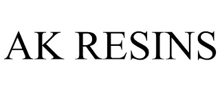 AK RESINS