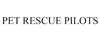 PET RESCUE PILOTS