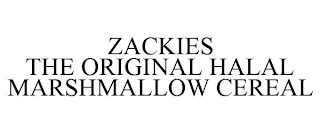 ZACKIES THE ORIGINAL HALAL MARSHMALLOW CEREAL