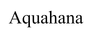 AQUAHANA