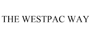 THE WESTPAC WAY