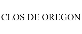 CLOS DE OREGON