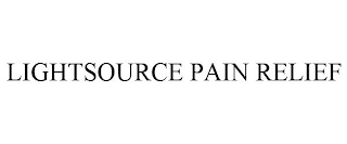 LIGHTSOURCE PAIN RELIEF