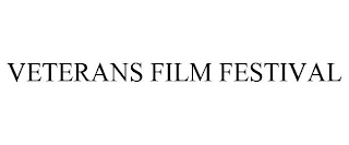 VETERANS FILM FESTIVAL