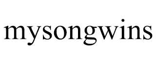 MYSONGWINS