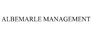 ALBEMARLE MANAGEMENT