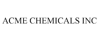 ACME CHEMICALS INC